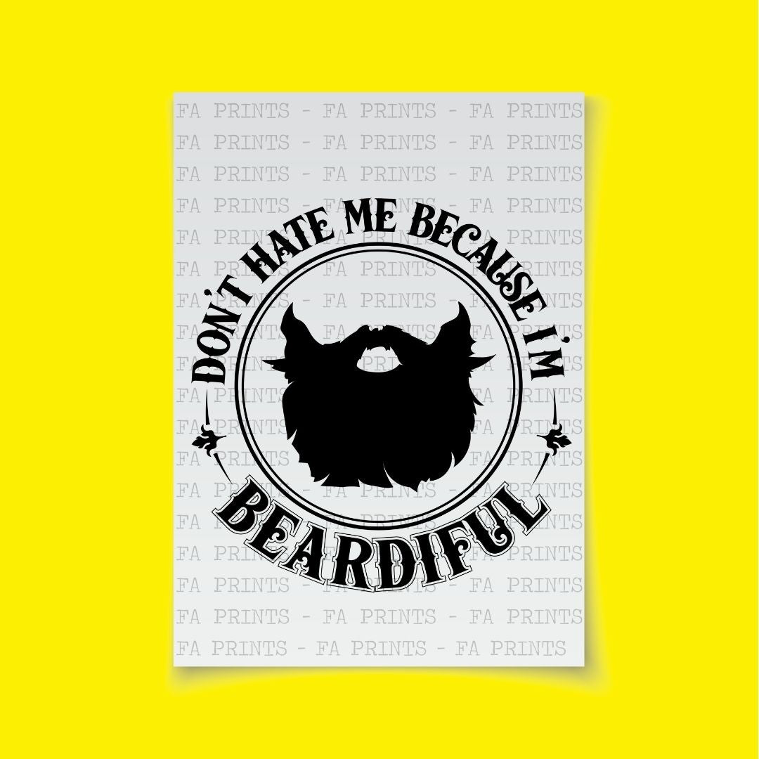 Beardiful | DTF Transfer