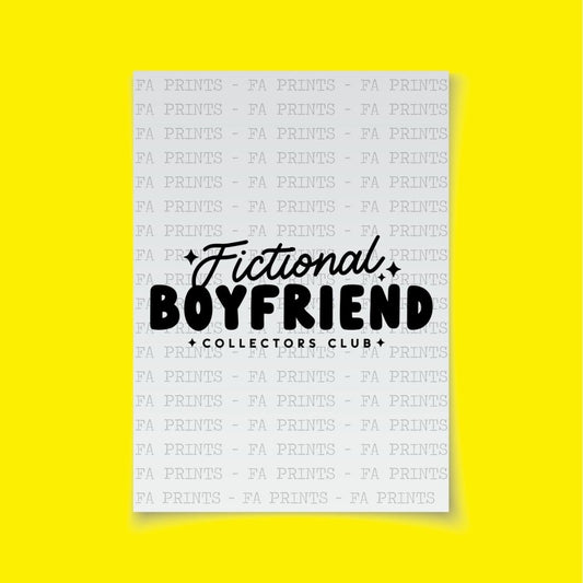 Fictional Boyfriend Collectors Club | DTF Transfer