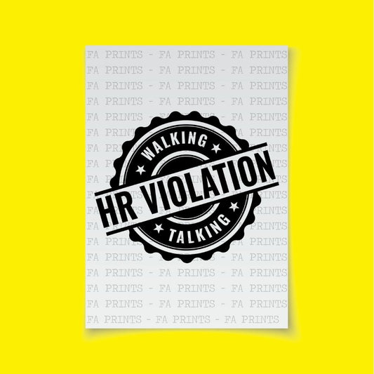 HR Violation | DTF Transfer