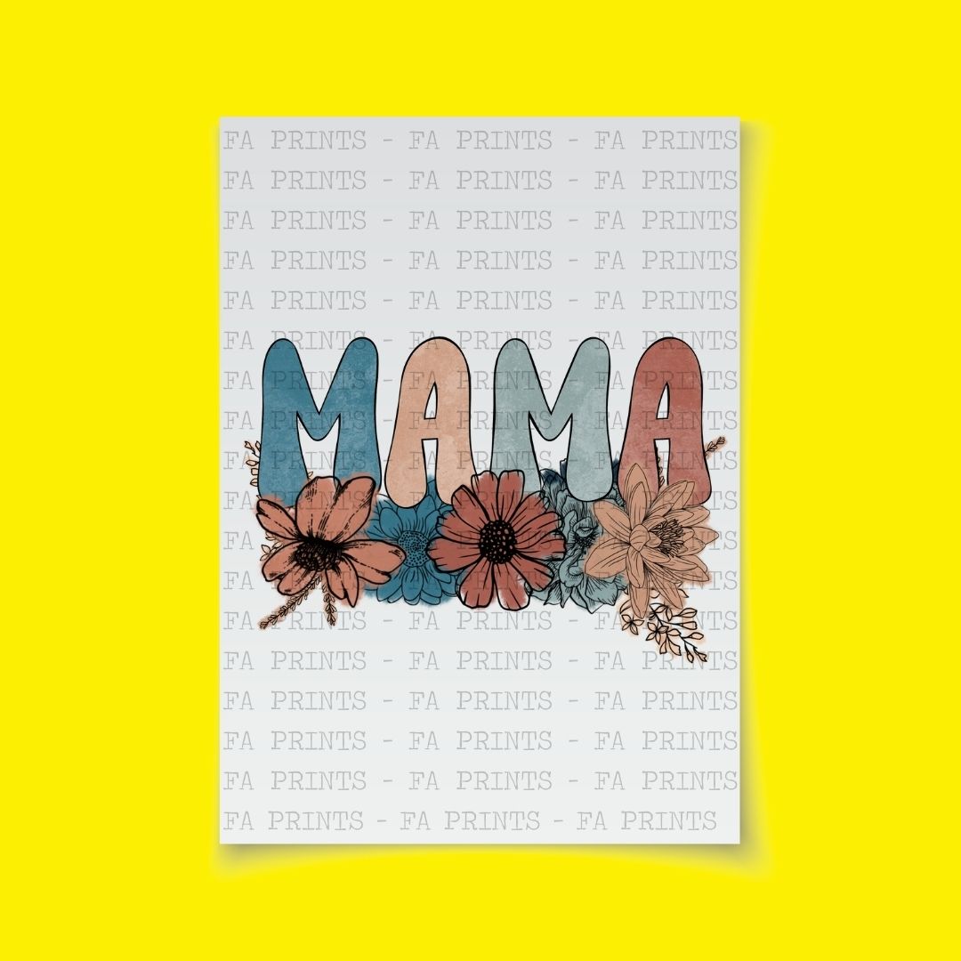 Mama Flowers | DTF Transfer