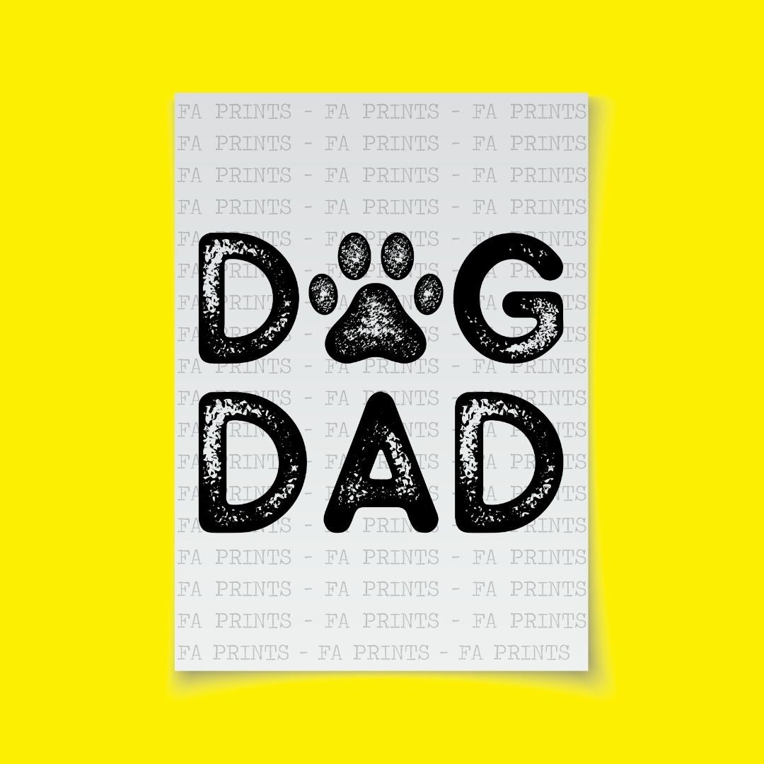 Dog Dad | DTF Transfer