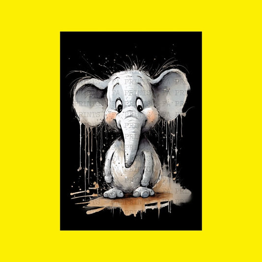 Elephant Portrait | DTF Transfer