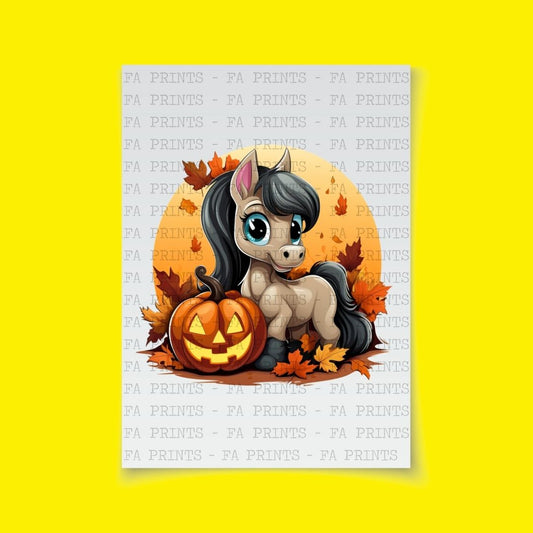 Halloween Pony | DTF Transfer