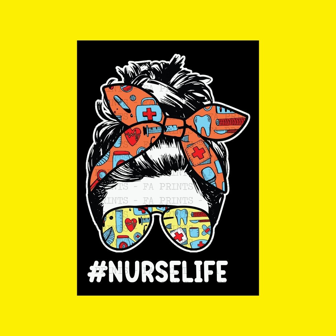 Nurse Life | DTF Transfer