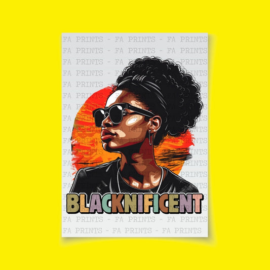 Blacknificent | DTF Transfer