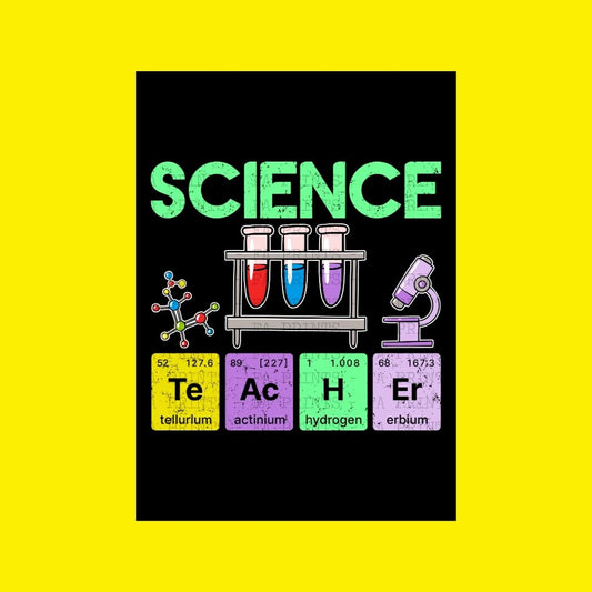 Science Teacher Periodic Table | DTF Transfer