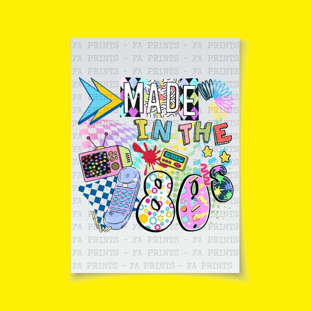 Made In The 80s | DTF Transfer