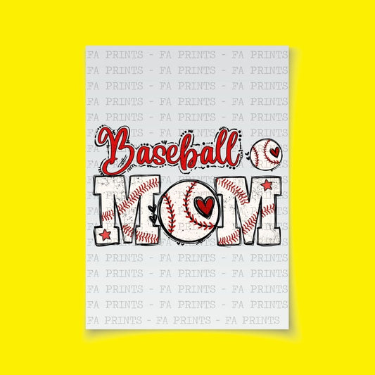 Baseball Mom | DTF Transfer