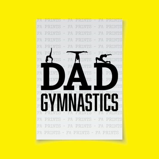 Dad Gymnastics | DTF Transfer