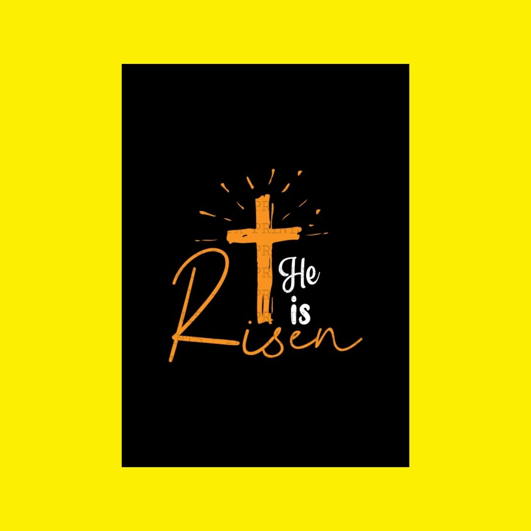 He is Risen | DTF Transfer