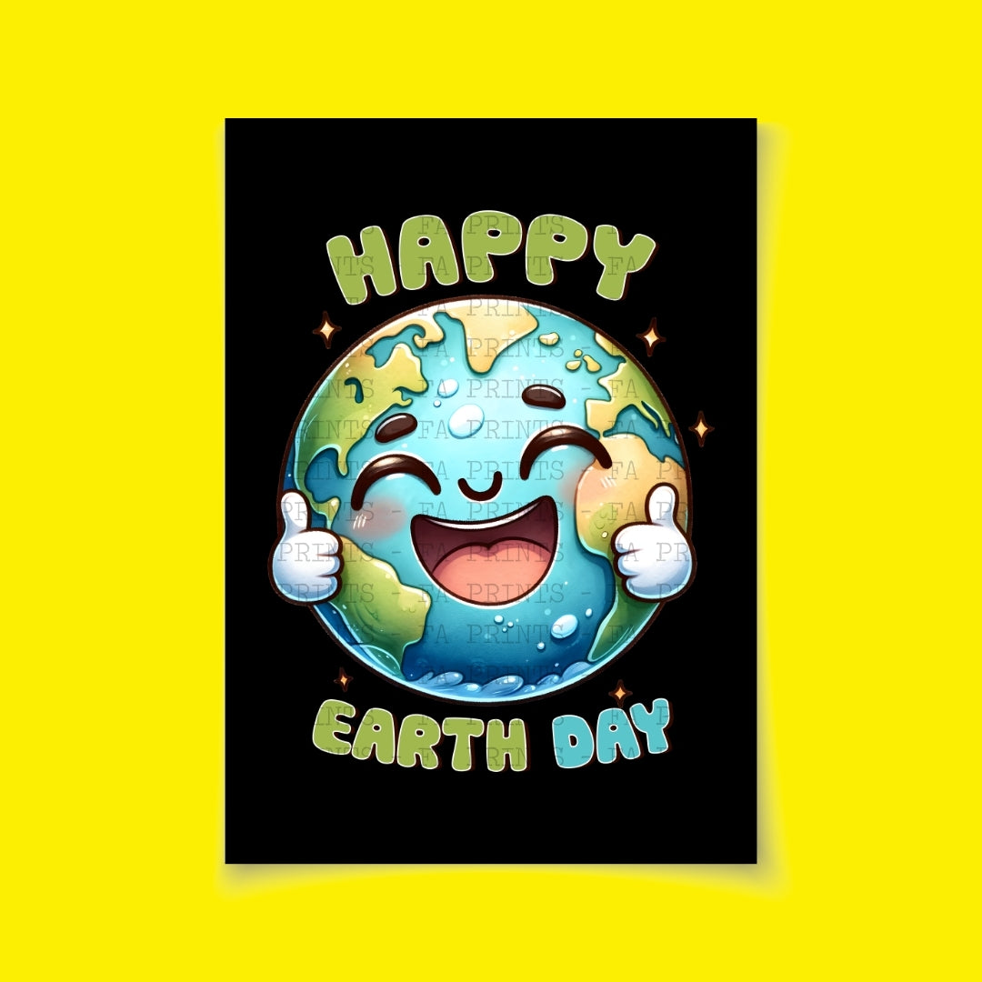 Happy Earth Day | DTF Transfer