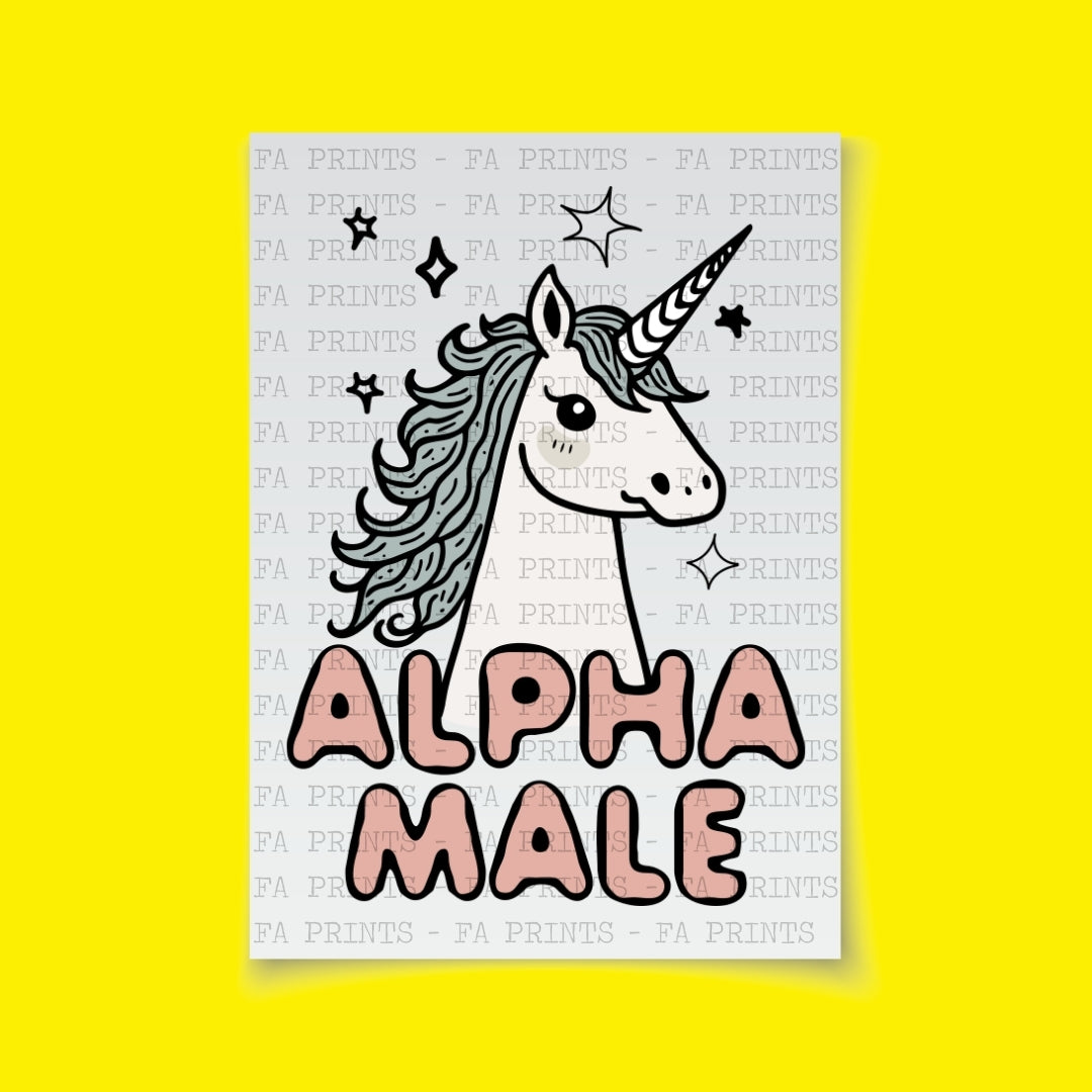 Alpha Male | DTF Transfer