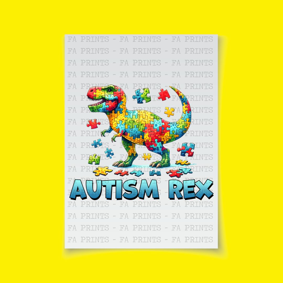 Autism Rex | DTF Transfer