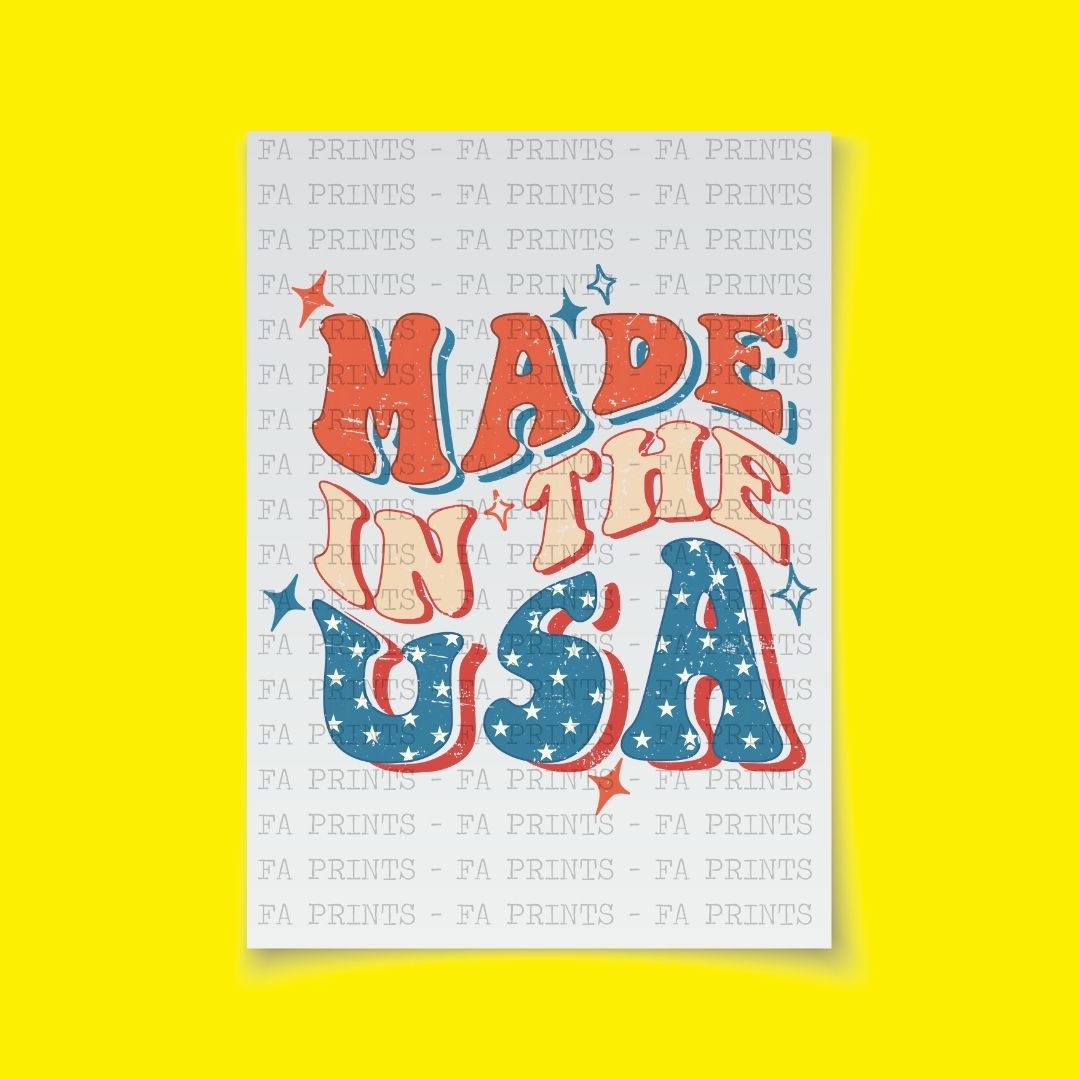 Made in the USA | DTF Transfer