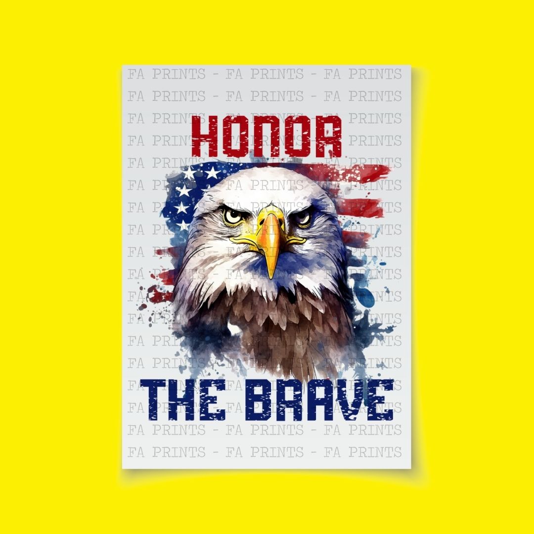 Honor the Brave | DTF Transfer