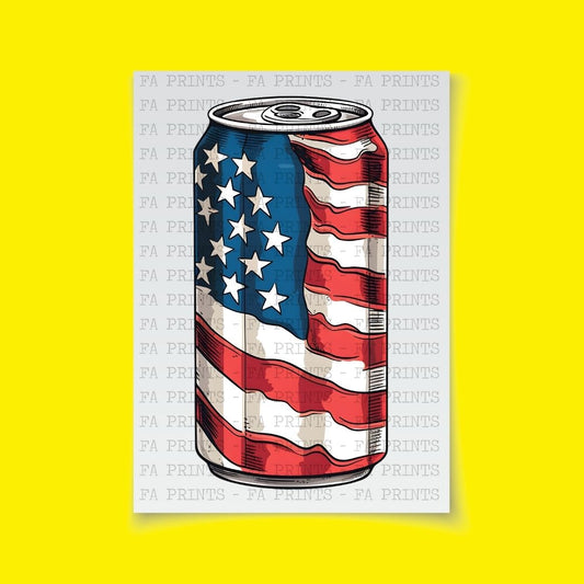 American Can | DTF Transfer