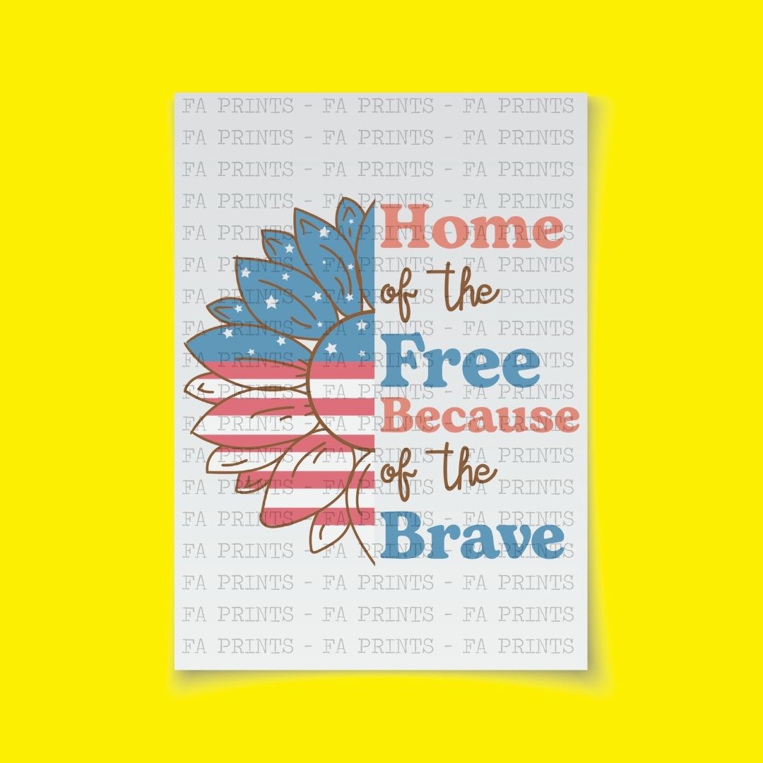 Home of the Free | DTF Transfer