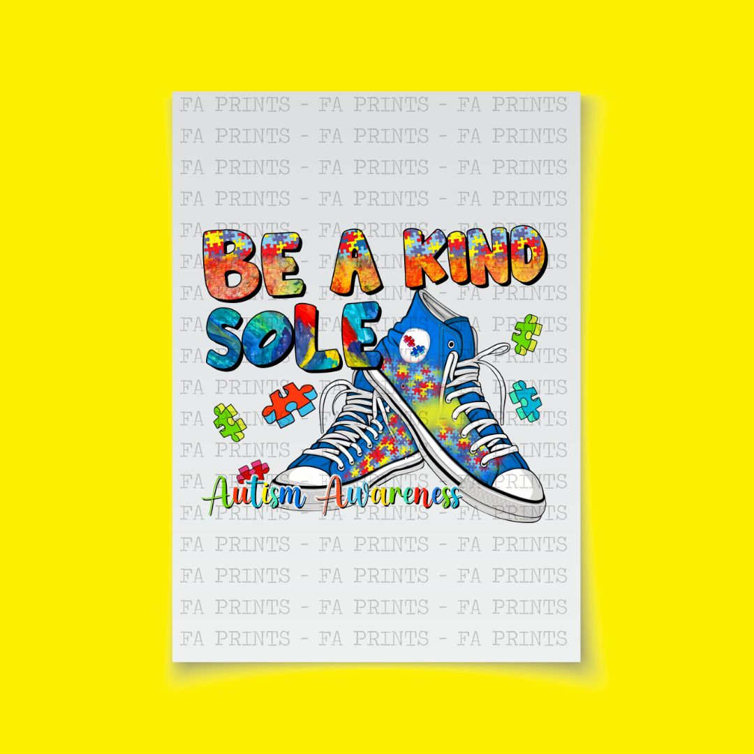 Be A Kind Sole | DTF Transfer