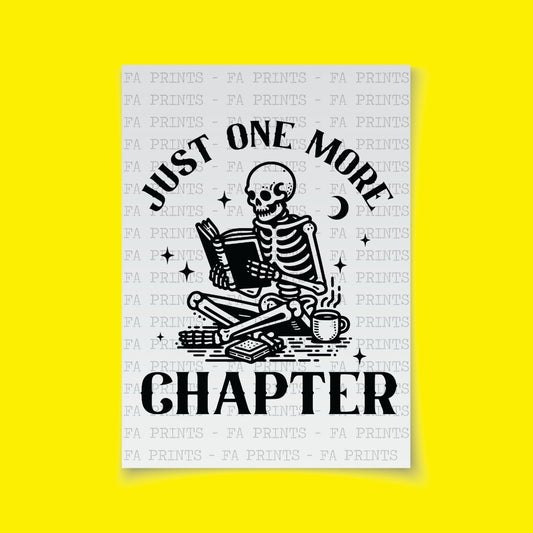 Just One More Chapter | DTF Transfer