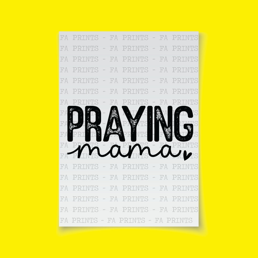 Praying Mama | DTF Transfer