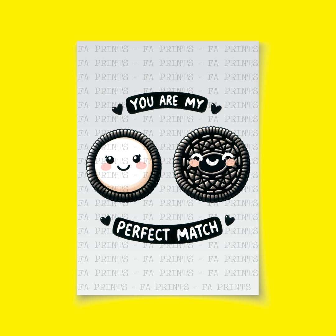 You Are My Perfect Match | DTF Transfer