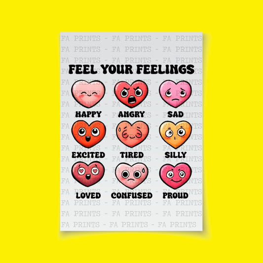 Feel Your Feelings | DTF Transfer