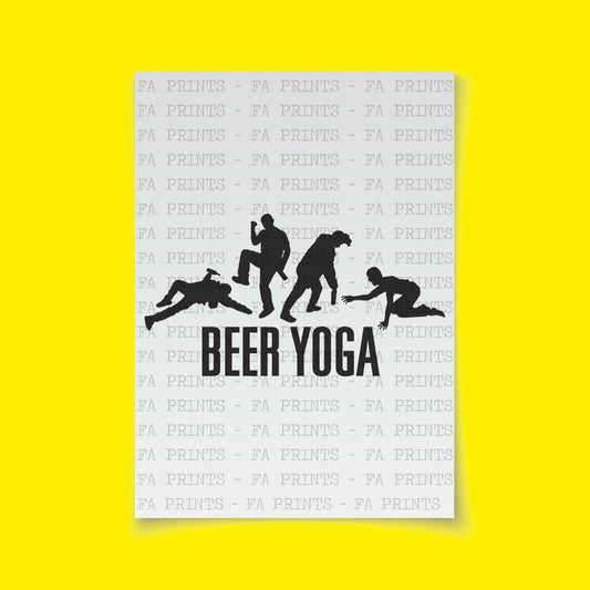 Beer Yoga | DTF Transfer