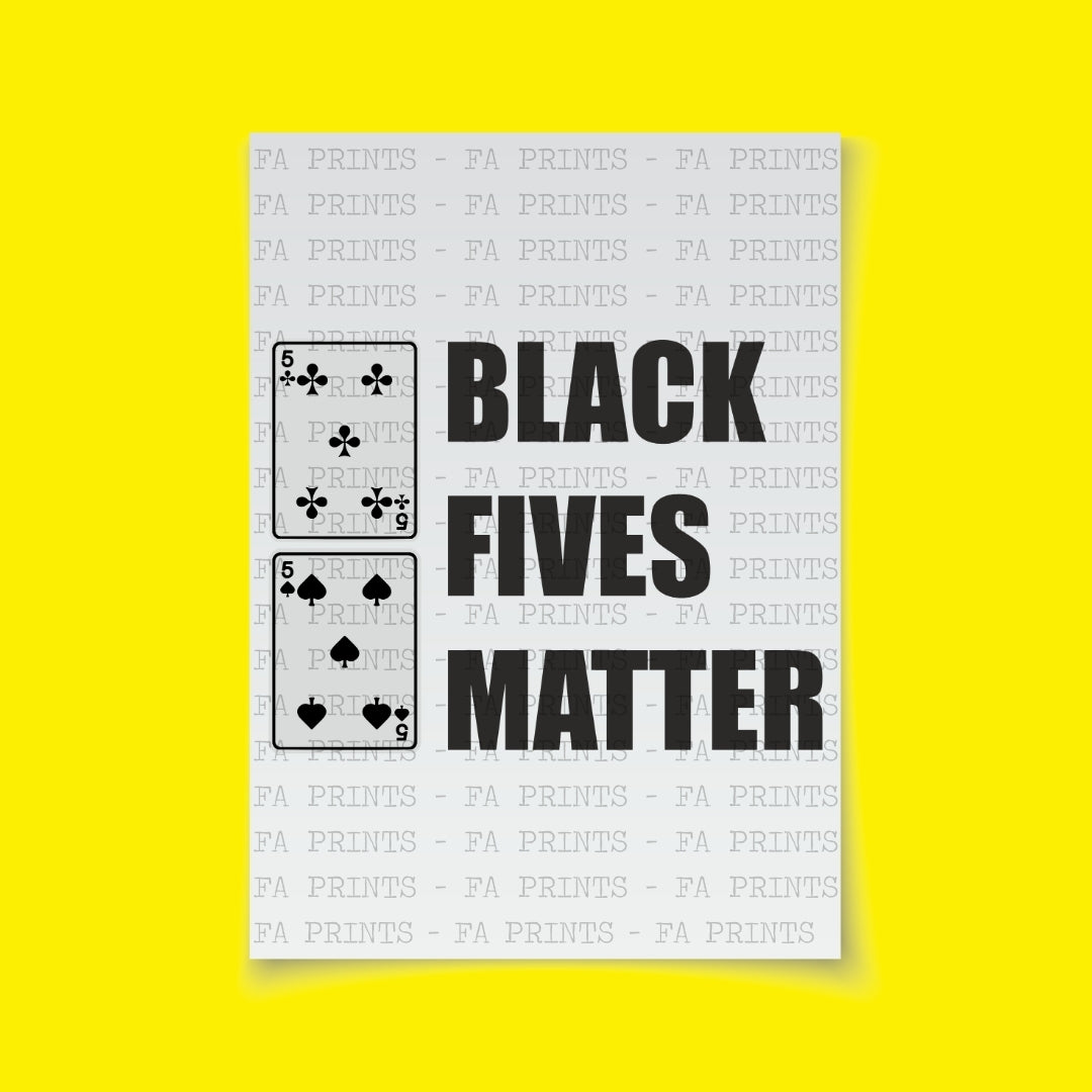 Black Fives Matter | DTF Transfer