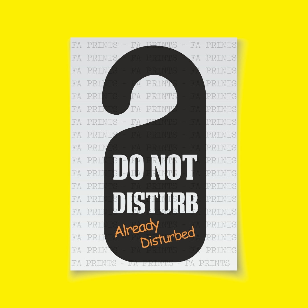 Do Not Disturb | DTF Transfer