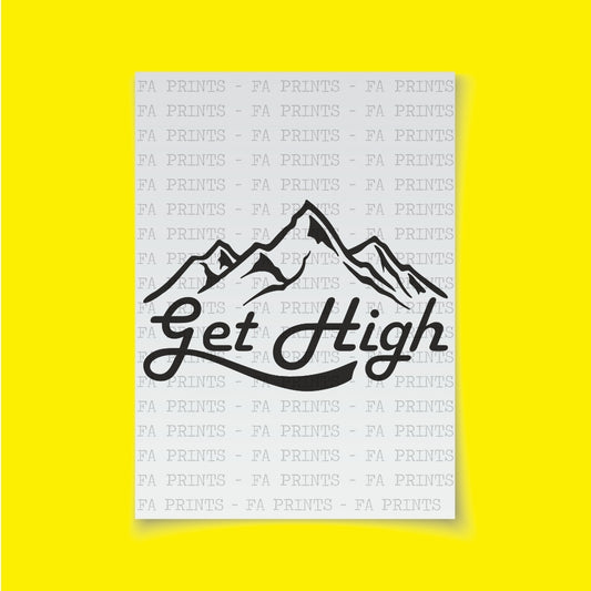 Get High | DTF Transfer