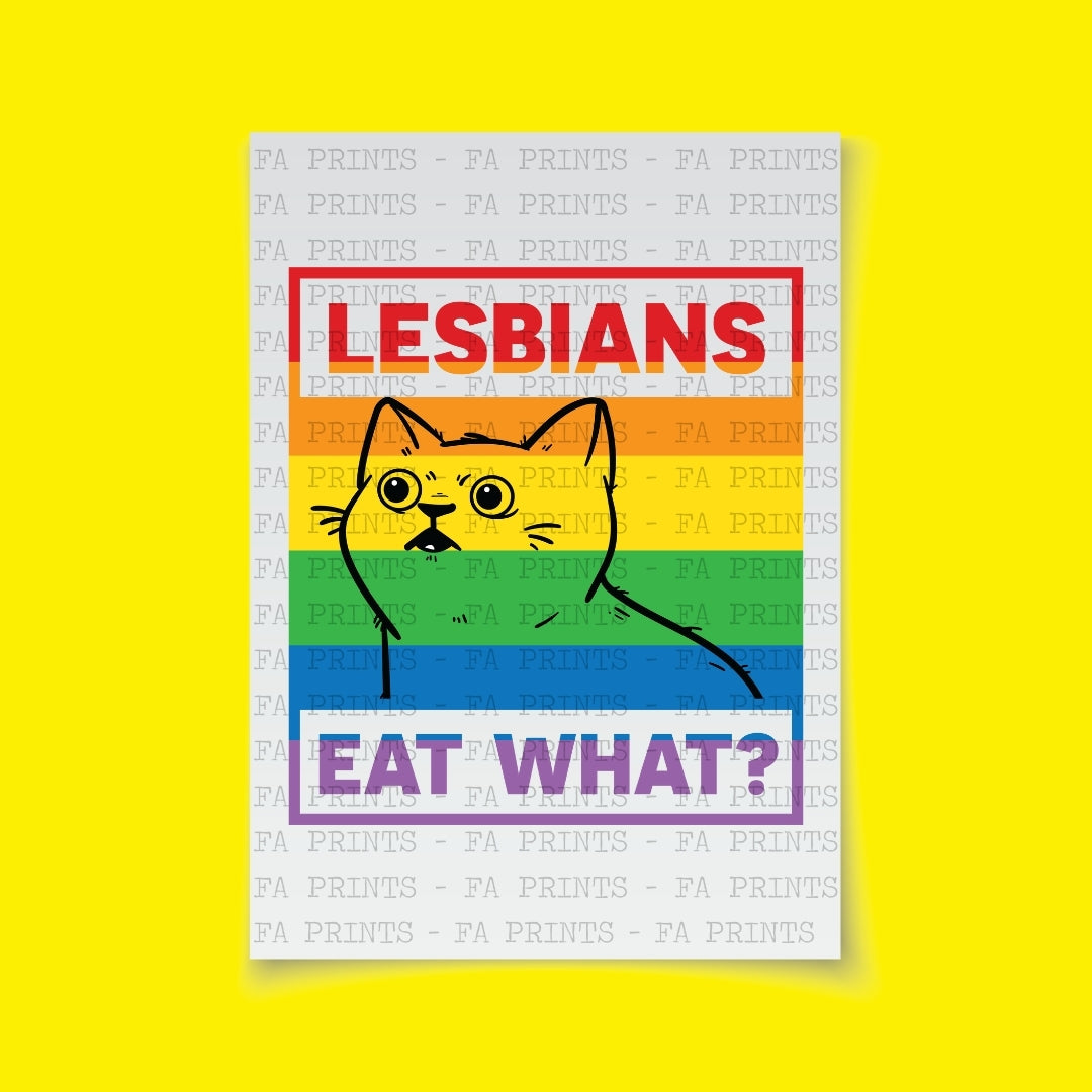 Lesbians Eat What? | DTF Transfer