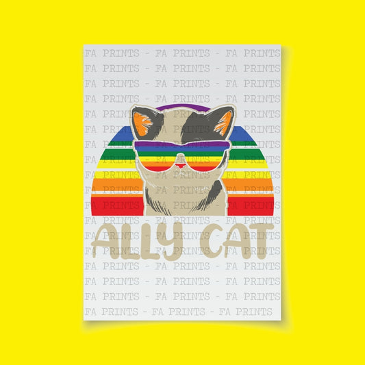 Ally Cat | DTF Transfer