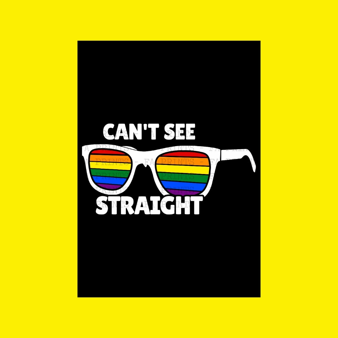 Can't See Straight | DTF Transfer