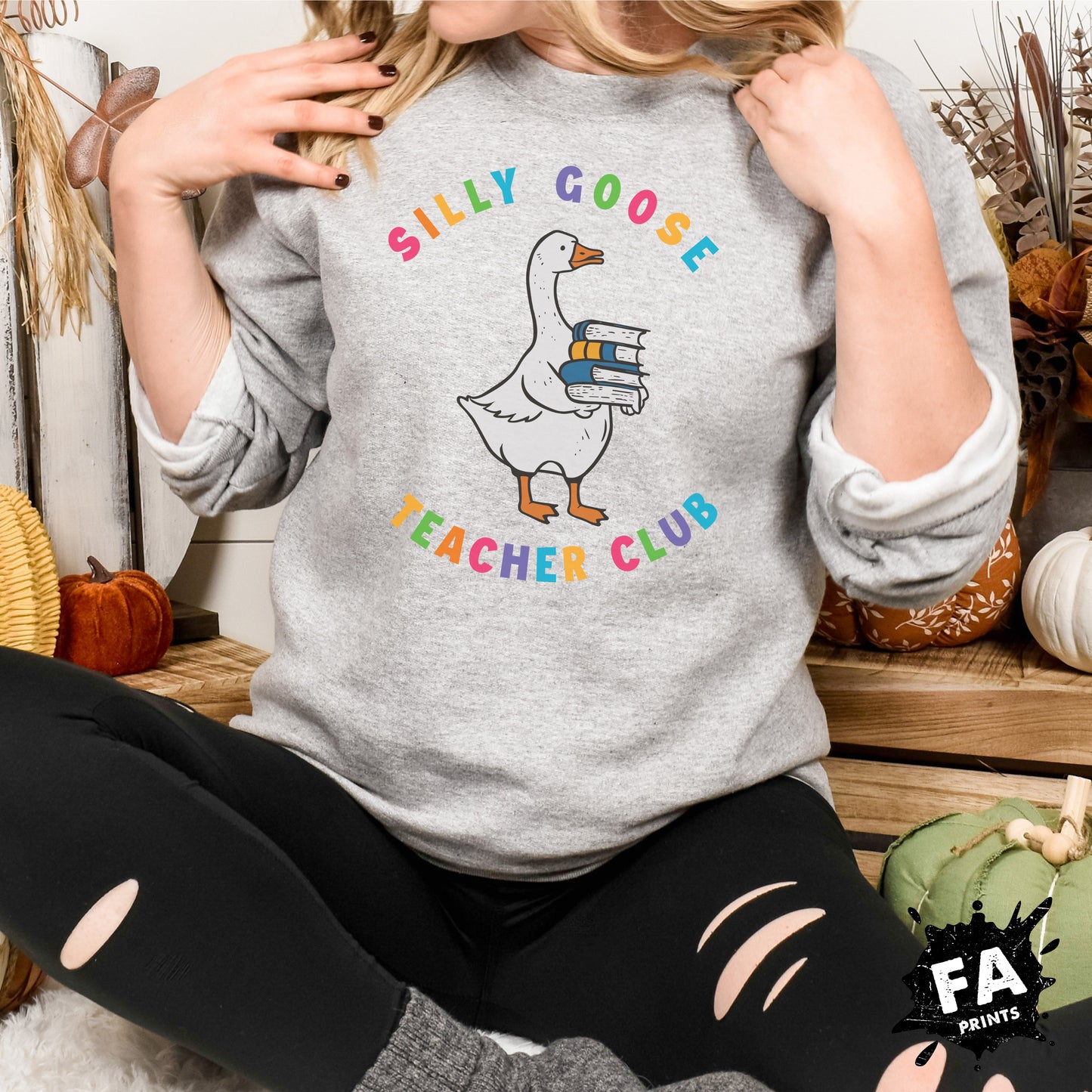 Silly Goose Teacher Club | Sweater