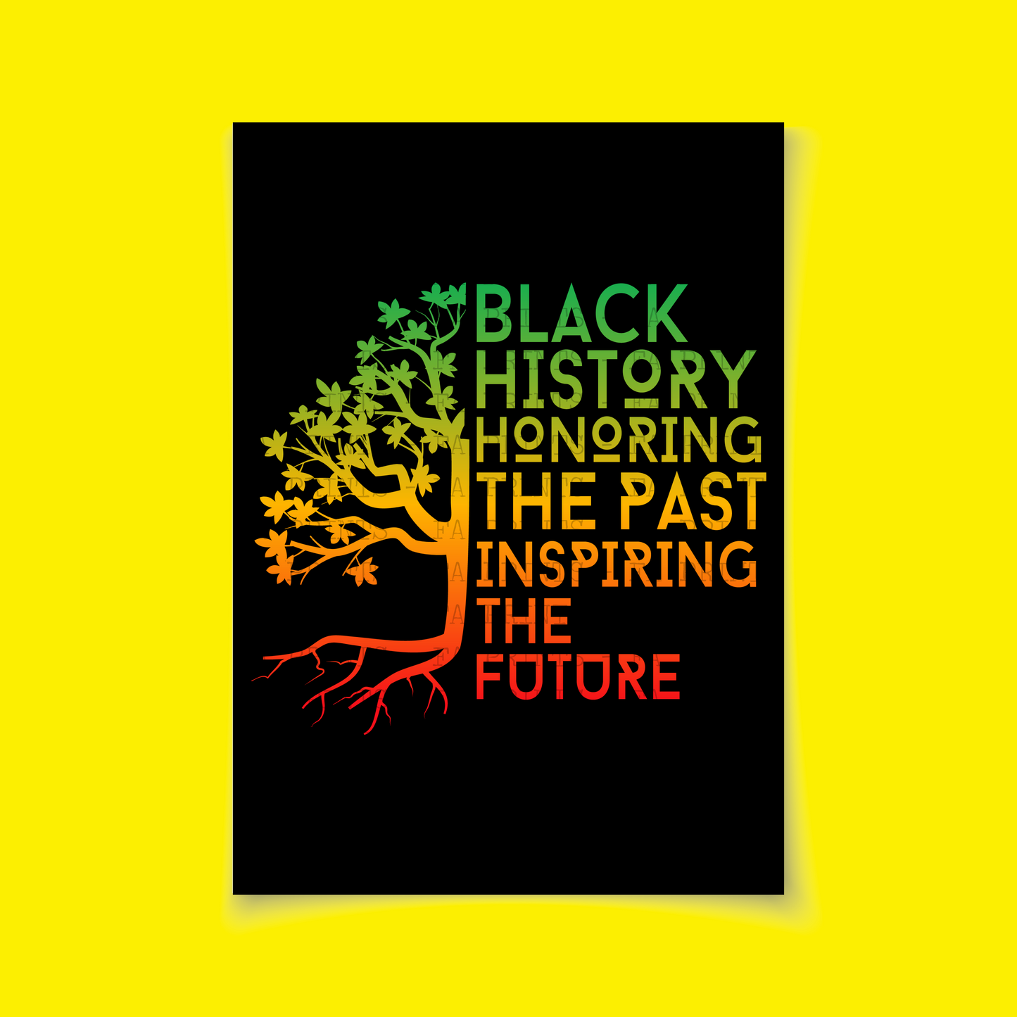 Black History, Honoring The Past | DTF Transfer