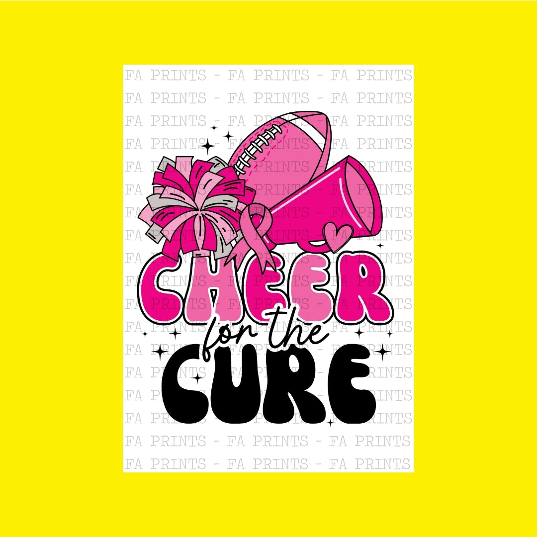 Cheer for the Cure | DTF Transfer