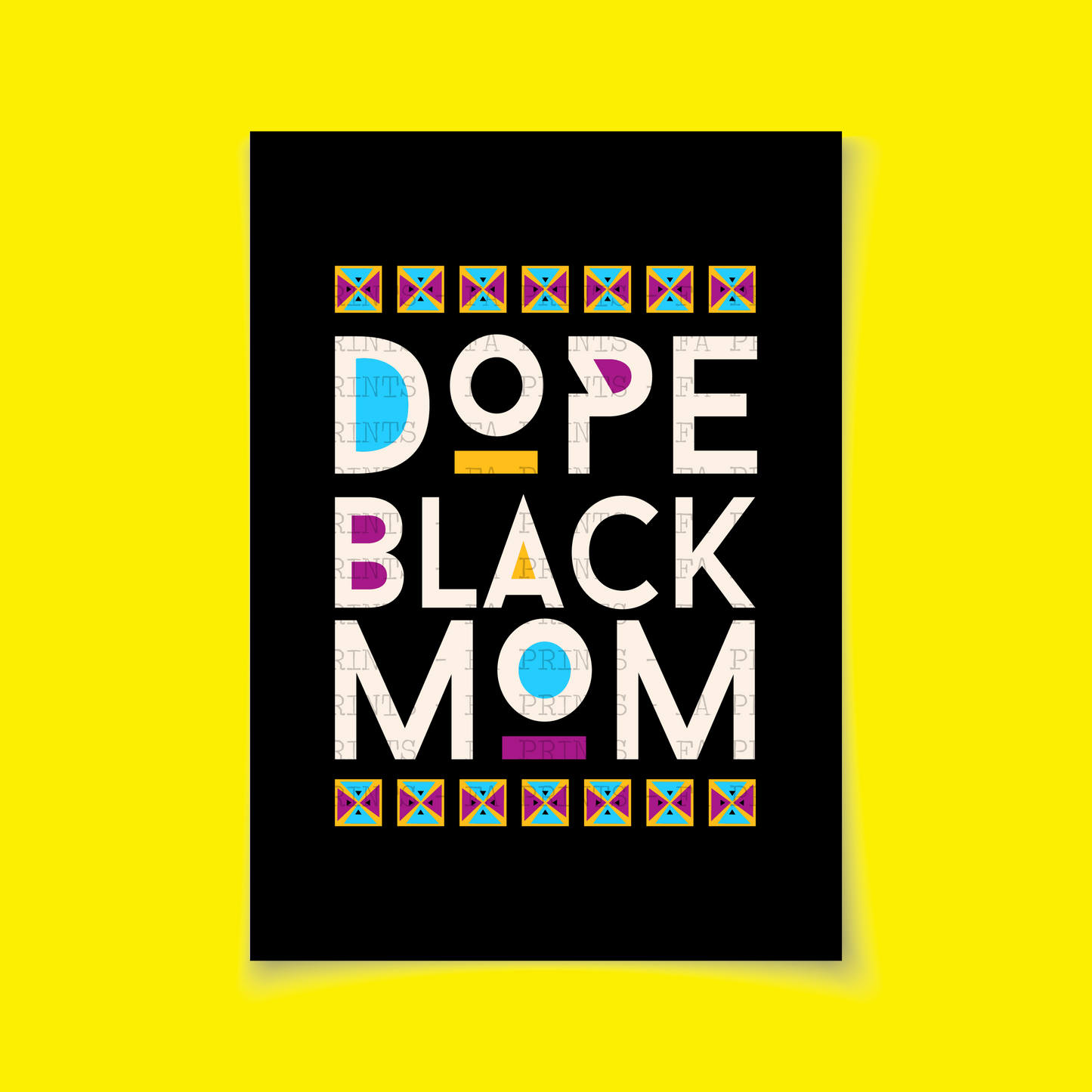 Dope Black Mom | DTF Transfer