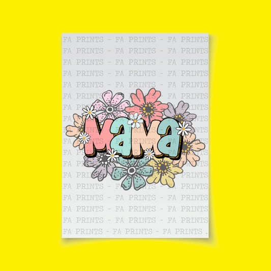 Mama Flower | DTF Transfer