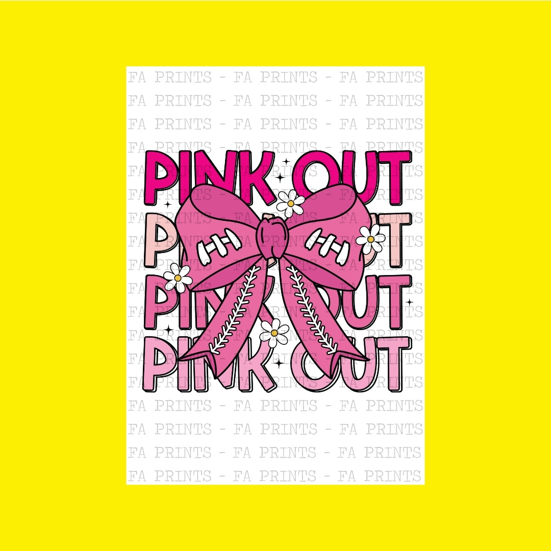 Pink Out Ribbon | DTF Transfer