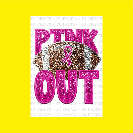 Pink Out - Faux Sequin | DTF Transfer