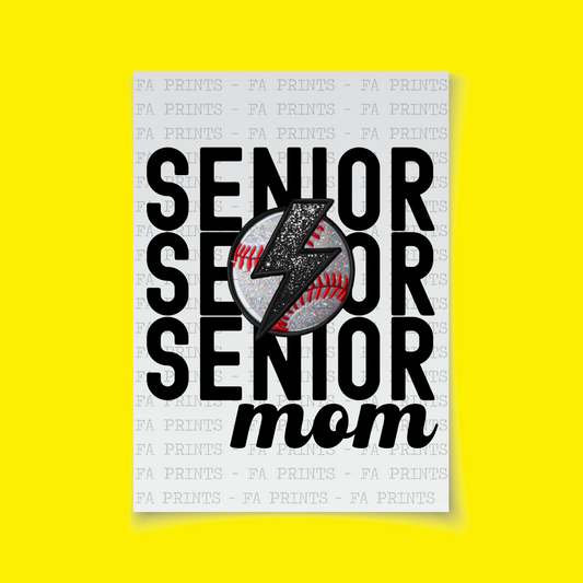 Senior Baseball Mom | DTF Transfer