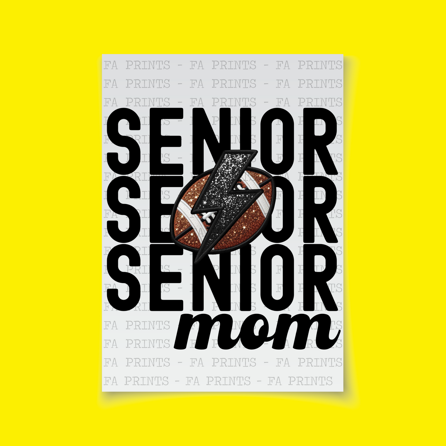 Senior Football Mom | DTF Transfer