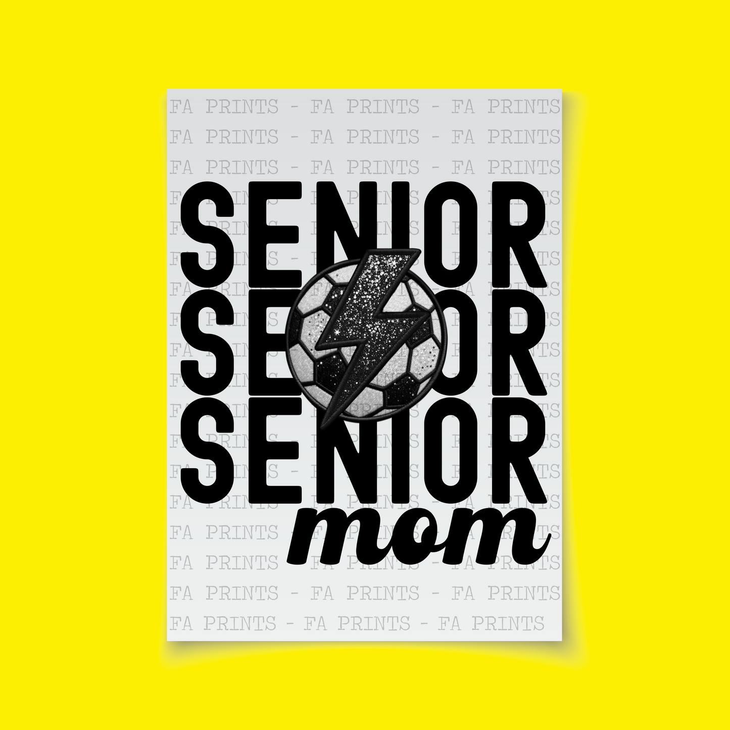 Senior Soccer Mom | DTF Transfer