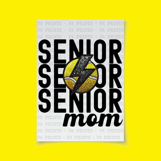 Senior Tennis Mom | DTF Transfer