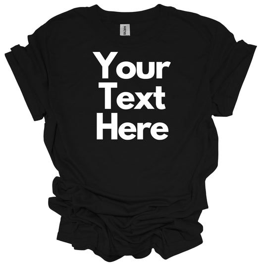 Custom Order T-Shirt (Sherwood) - White Text