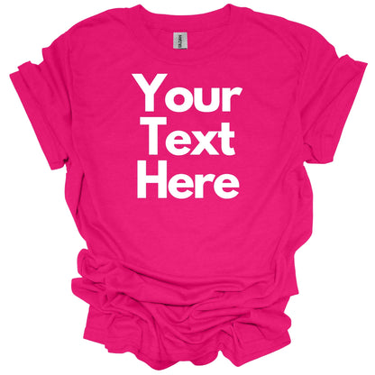 Custom Order T-Shirt (Sherwood) - White Text