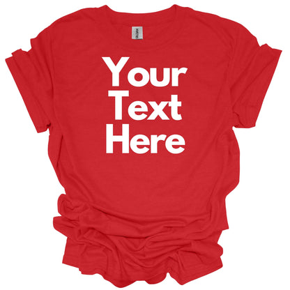 Custom Order T-Shirt (Sherwood) - White Text