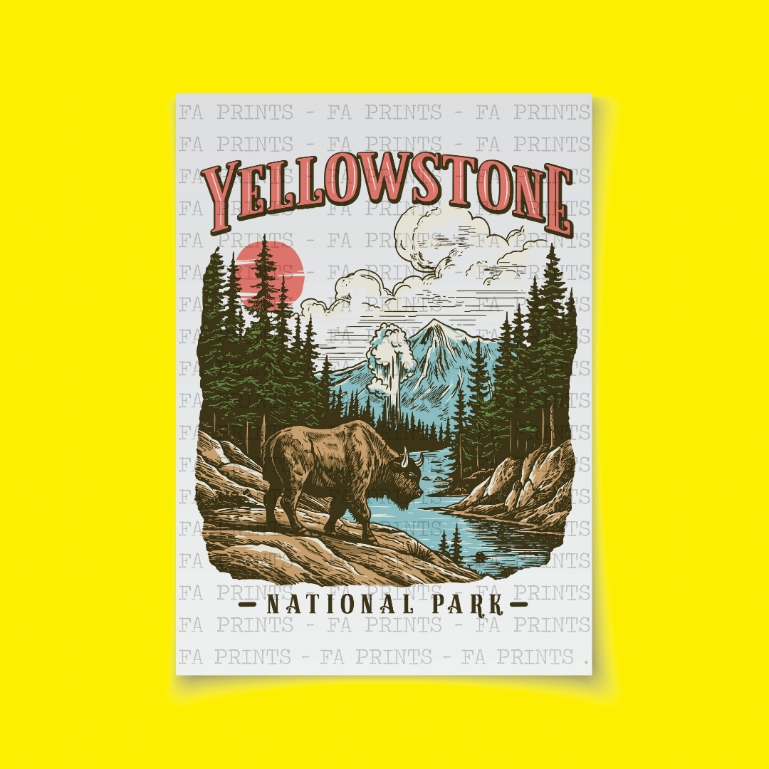 Yellowstone | DTF Transfer